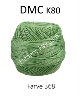 DMC K80 farve 368 Støv grøn
